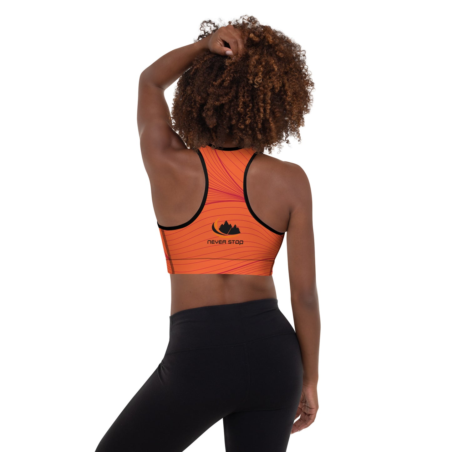 Never Stop Padded Sports Bra