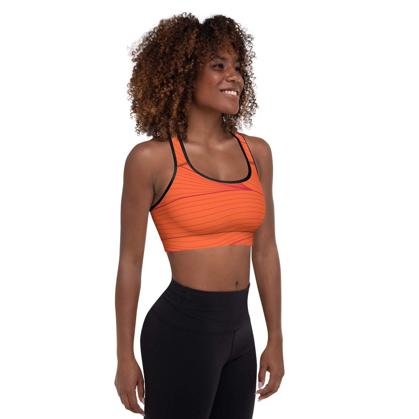 Never Stop Padded Sports Bra
