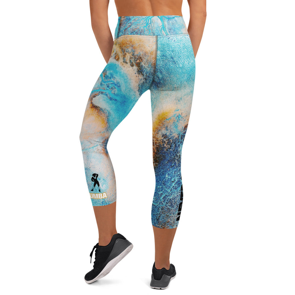 Never Stop Zumba Capri Leggings