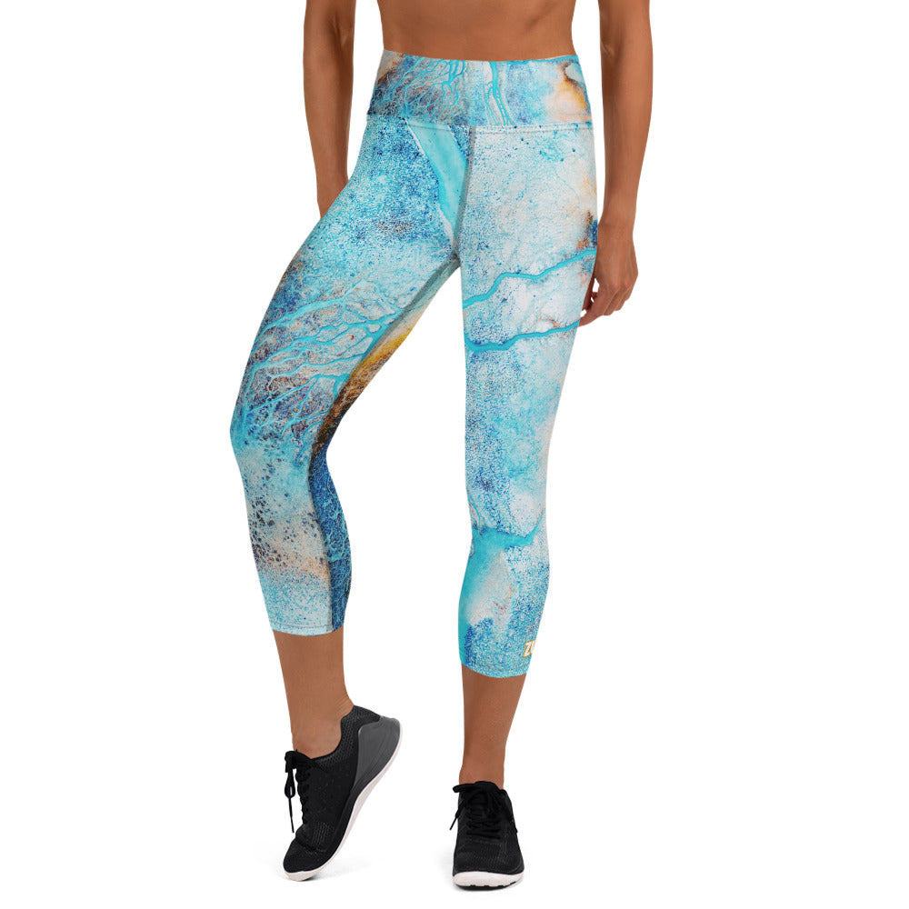 Never Stop Zumba Capri Leggings