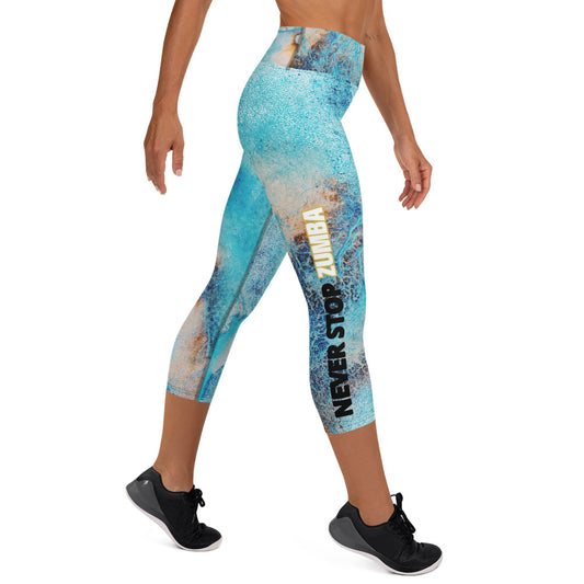 Never Stop Zumba Capri Leggings