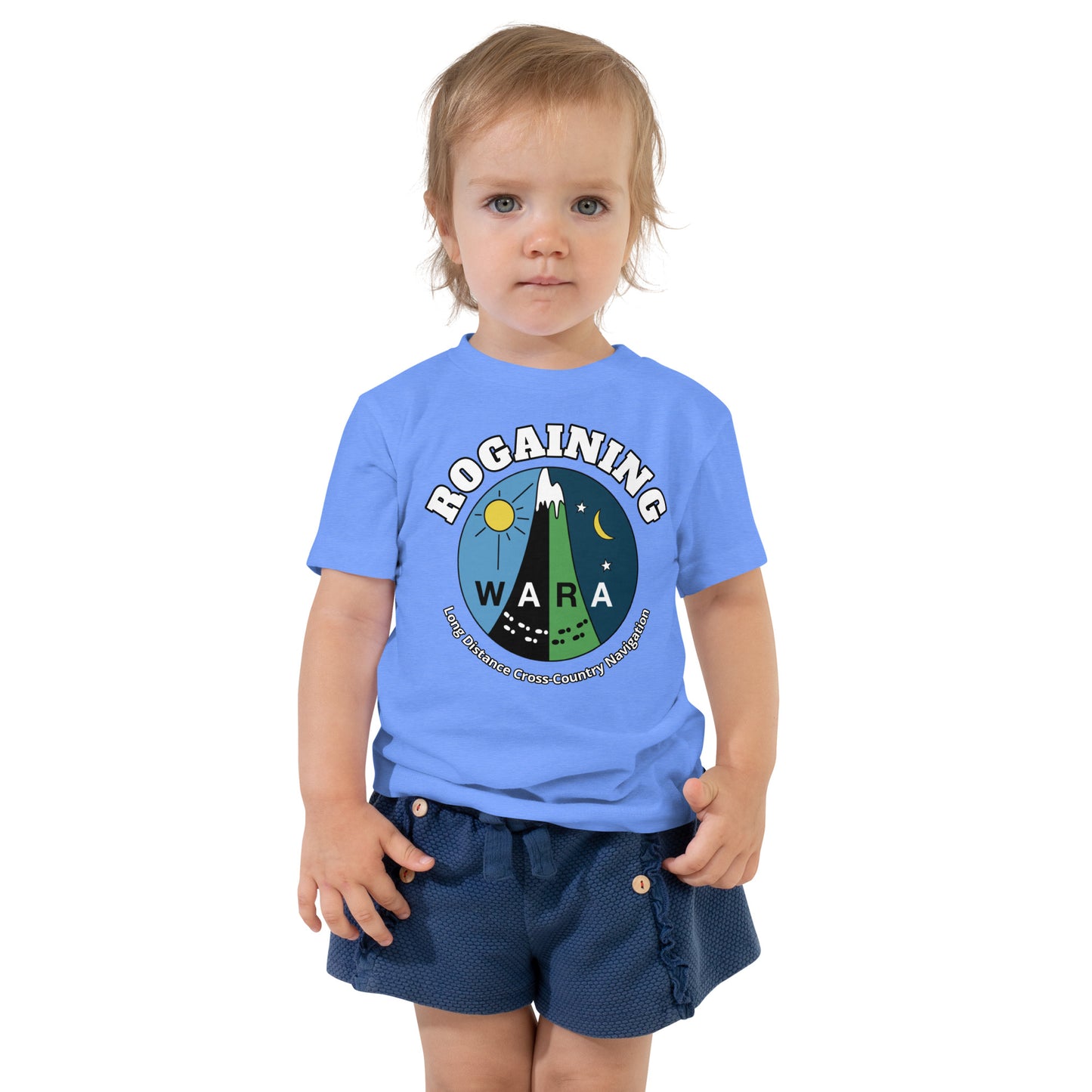 WA Rogaining Toddler Short Sleeve Tee - Blue