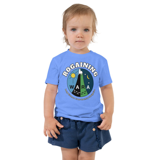 WA Rogaining Toddler Short Sleeve Tee - Blue