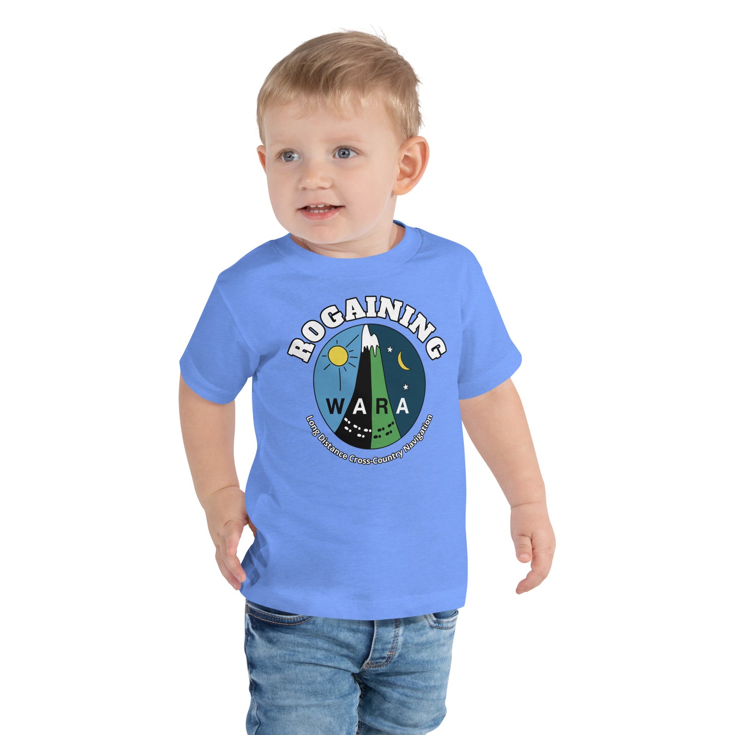 WA Rogaining Toddler Short Sleeve Tee - Blue
