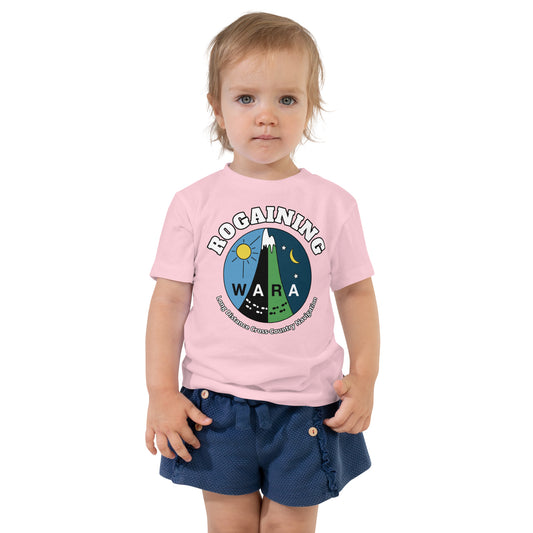 WA Rogaining Toddler Short Sleeve Tee - Pink