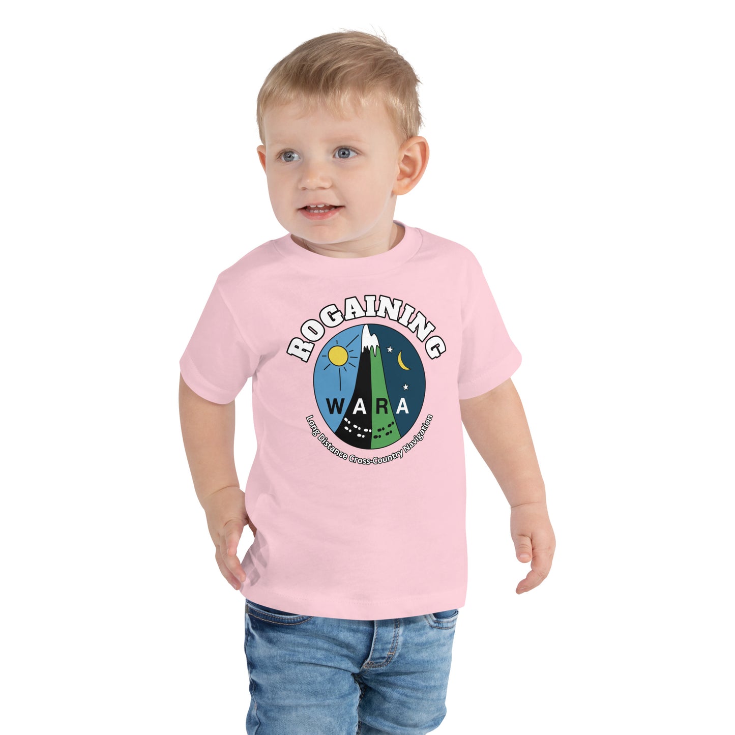 WA Rogaining Toddler Short Sleeve Tee - Pink