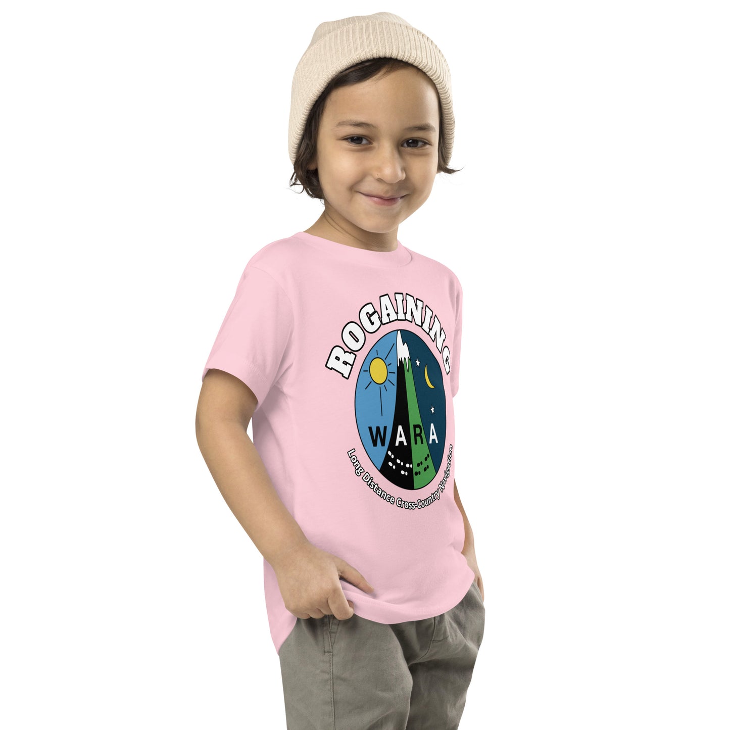 WA Rogaining Toddler Short Sleeve Tee - Pink