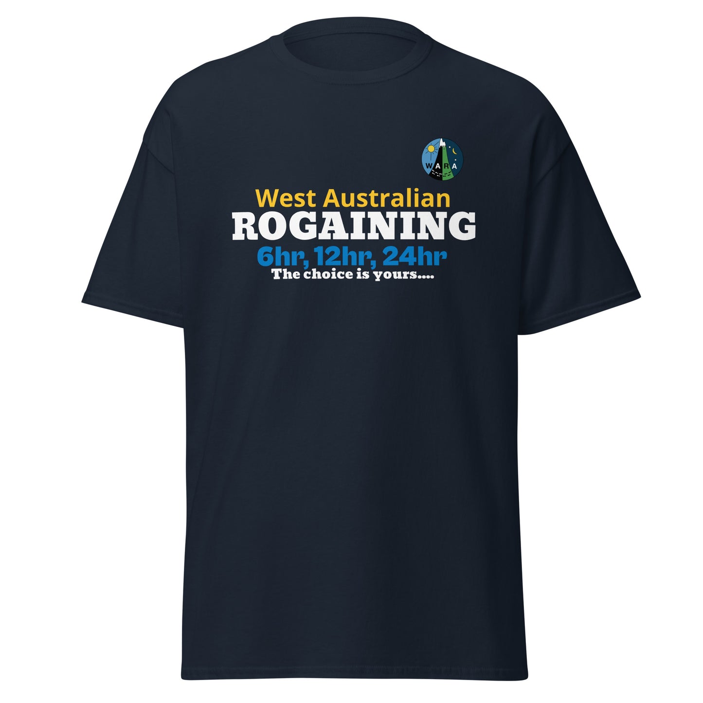 WARA Rogaining Unisex classic tee - Navy