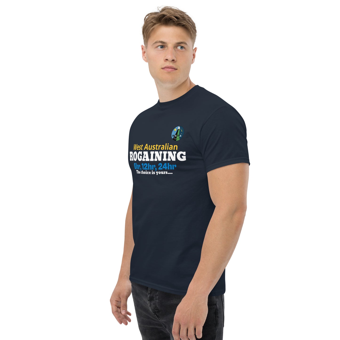 WARA Rogaining Unisex classic tee - Navy