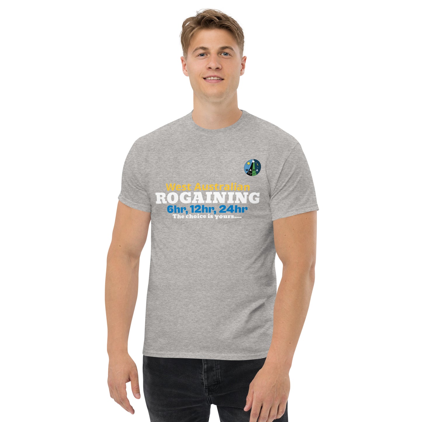 WARA Rogaining Unisex classic tee - Grey