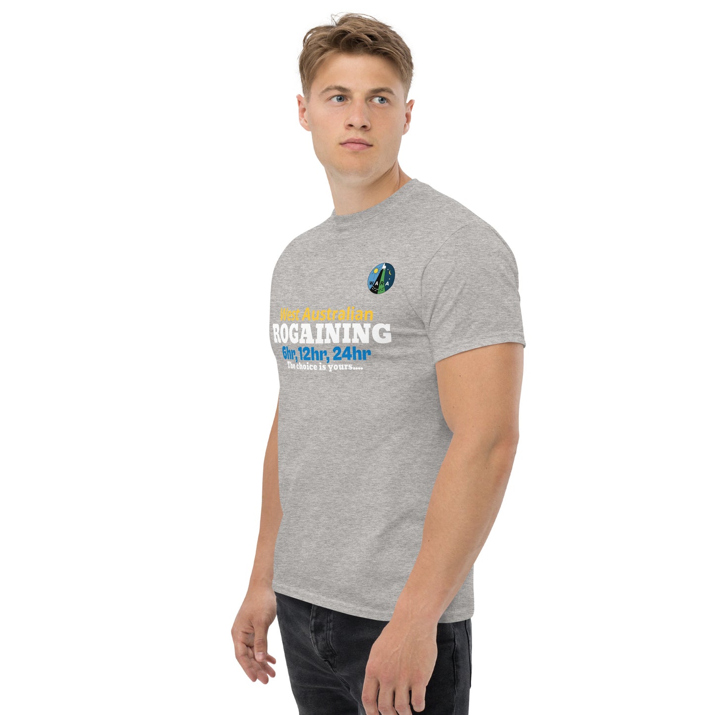 WARA Rogaining Unisex classic tee - Grey