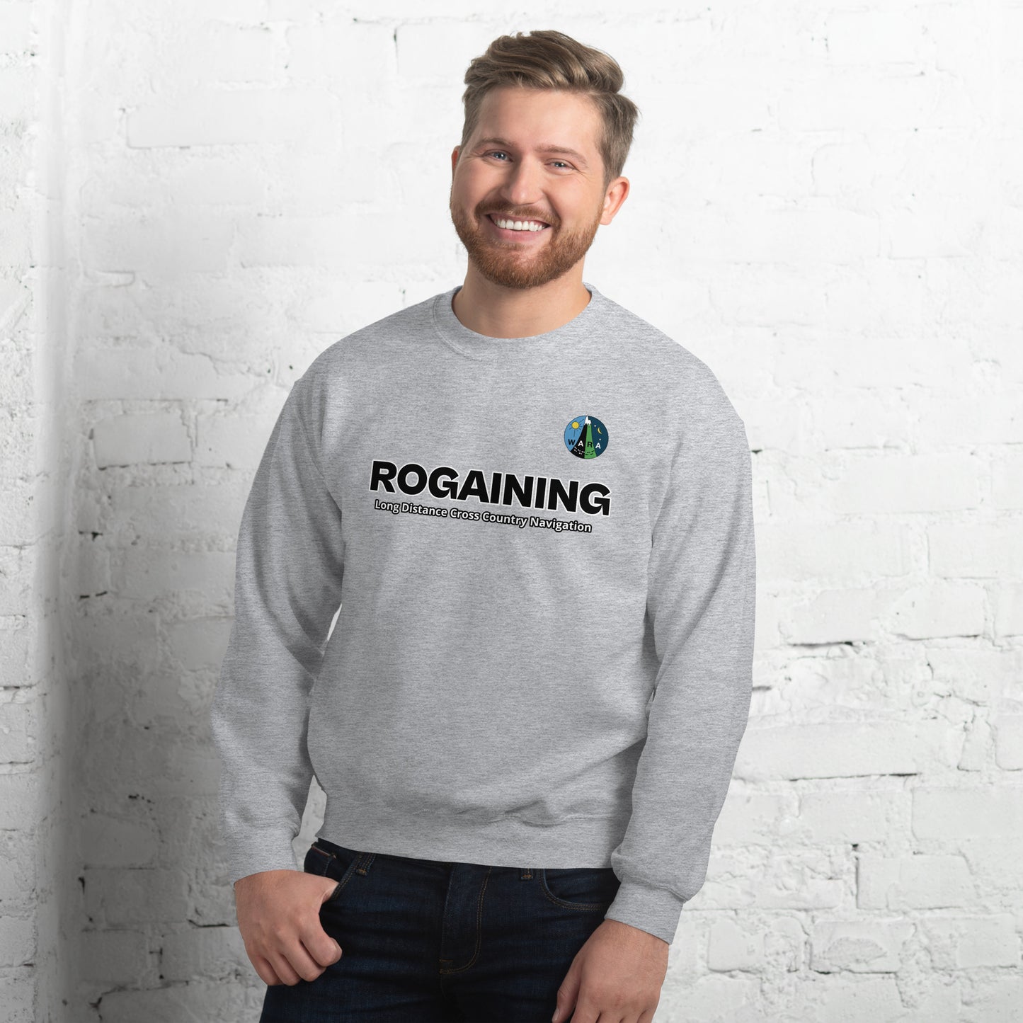 WARA Rogaining Unisex Sweatshirt - Sport Grey