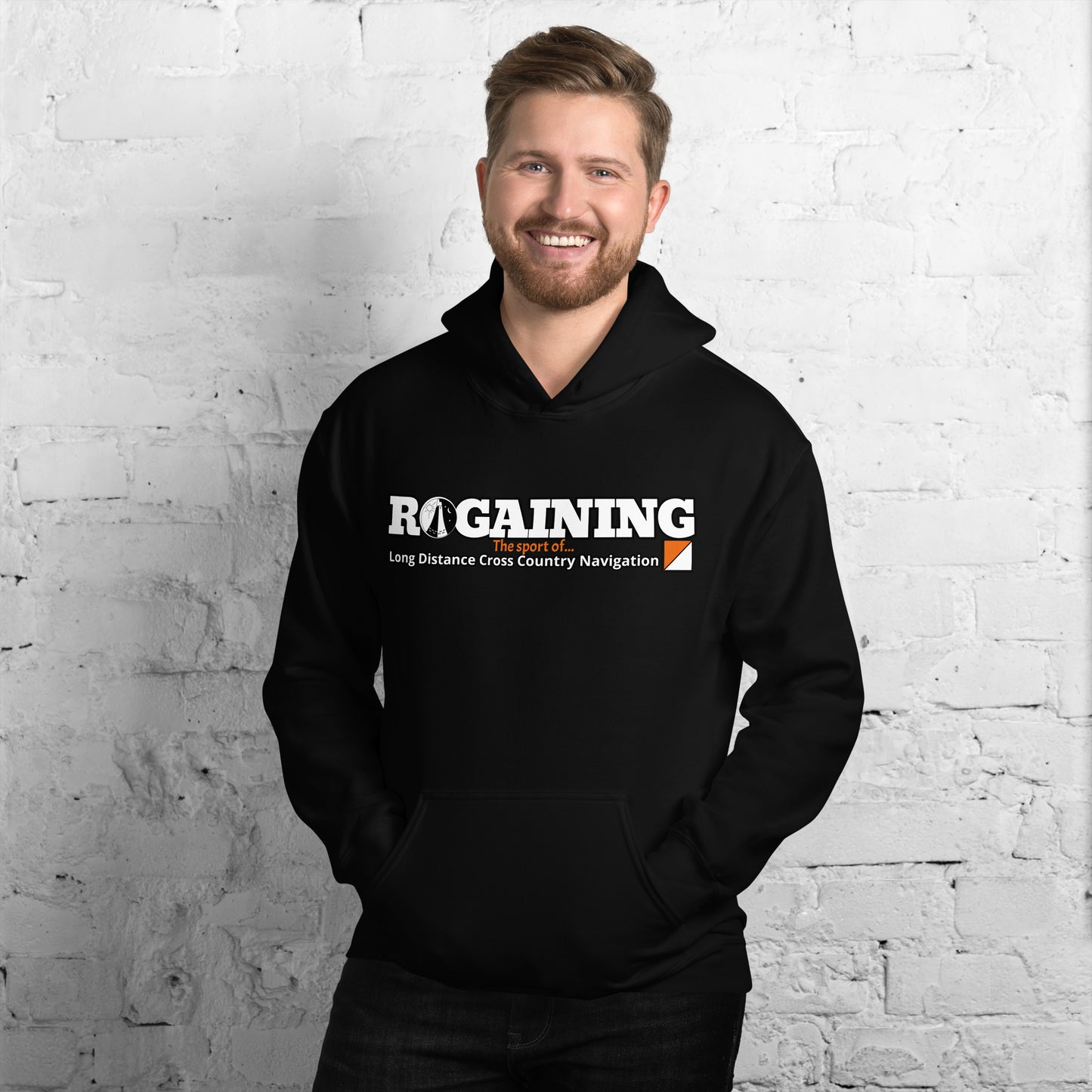 ROGAINING - Unisex Hoodie - Black