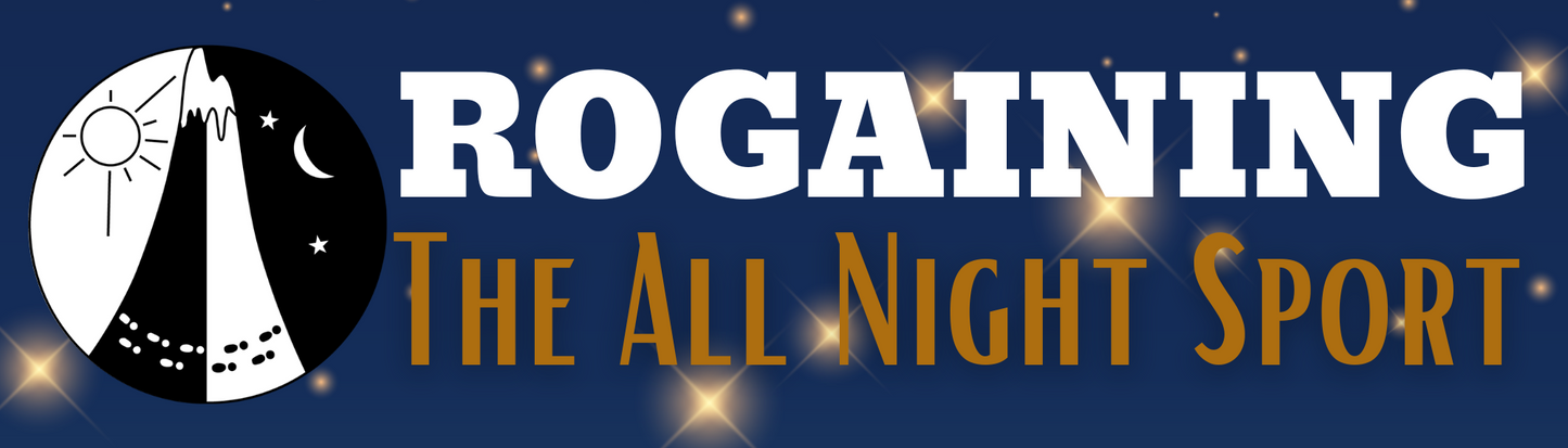 ALL NIGHT ROGAINING BUMPER STICKER