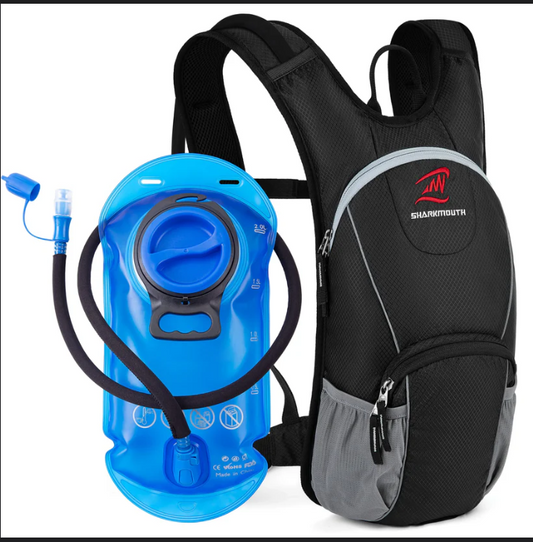 Light Weight Hydration Backpack with 2L Bladder