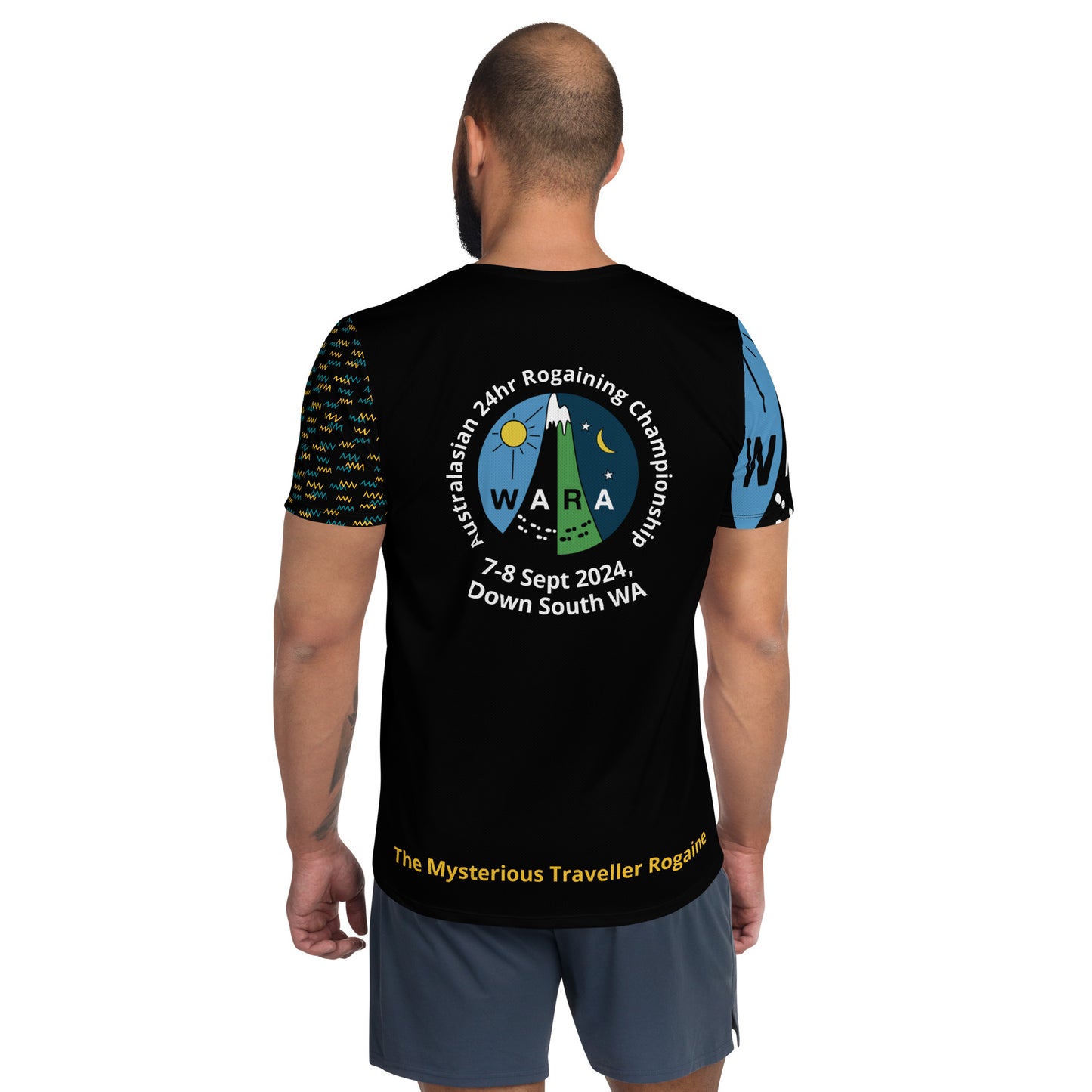 Australasian Rogaining Championship - WARA Athletic T-shirt.