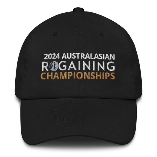 2024 Australasian Rogaining Championship Cap - Black