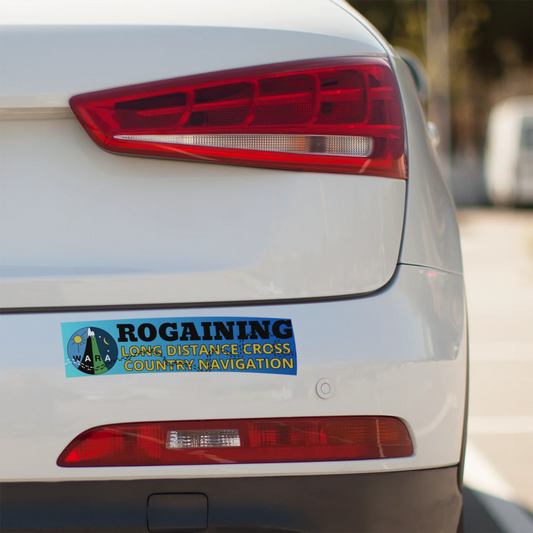 WA ROGAINING BUMPER STICKER