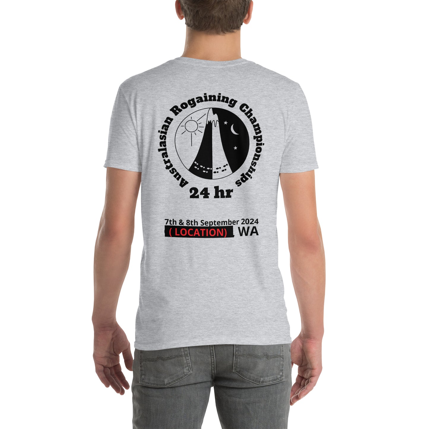 ARC 2024 Championship Short-Sleeve Unisex T-Shirt - Grey