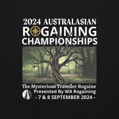 2024 Australasian Rogaining Championship - Graphic - Unisex Hoodie - Black