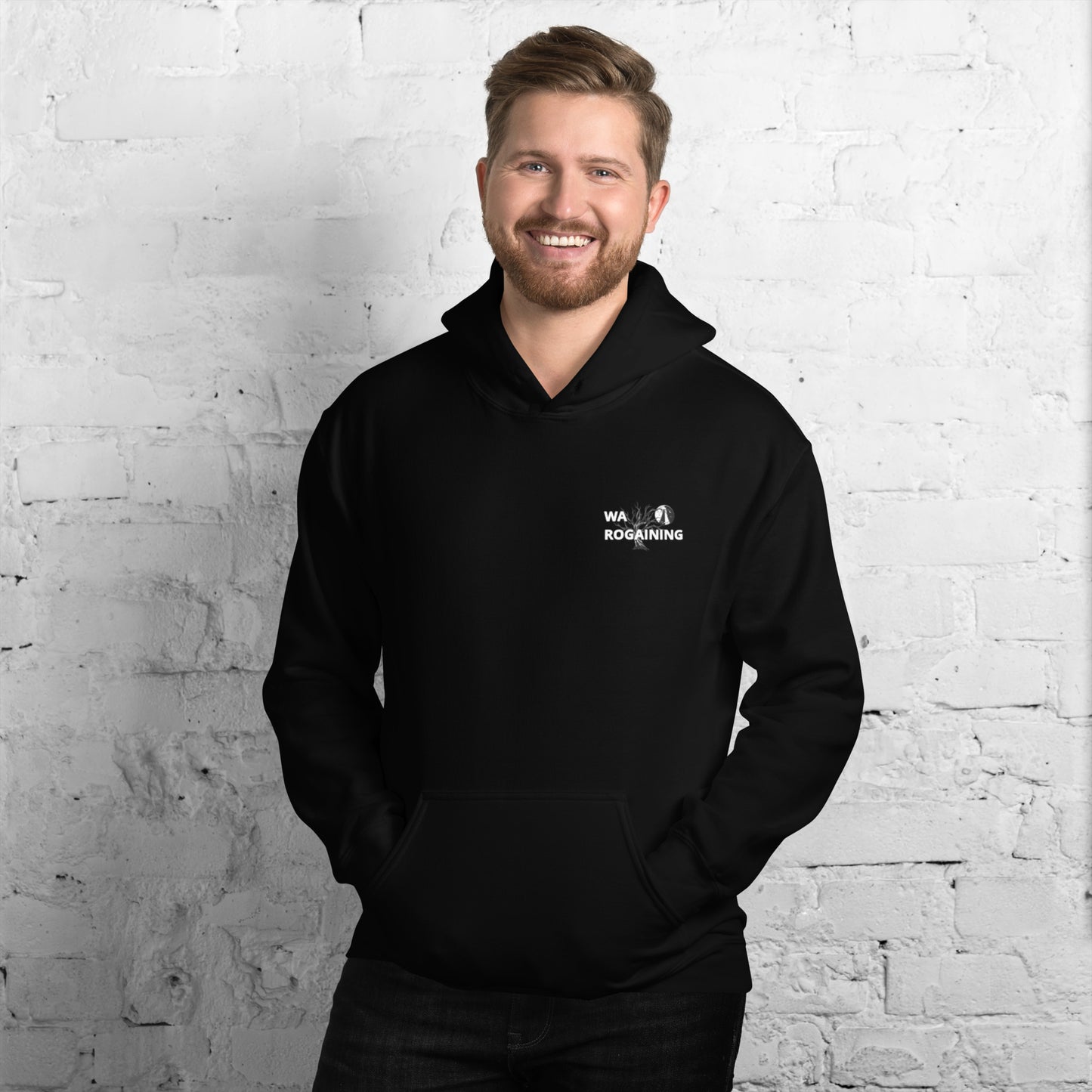 2024 Australasian Rogaining Championship - Graphic - Unisex Hoodie - Black