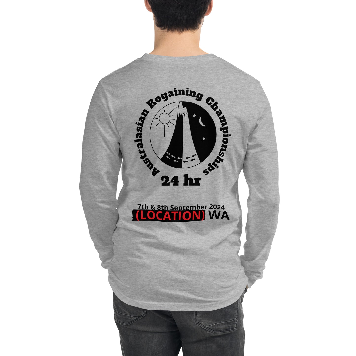 ARC 2024 Championship Unisex Long Sleeve Tee - Grey