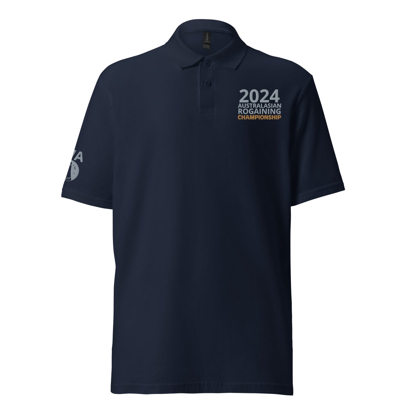 2024 Australasian Rogaining Championship Unisex Polo - Navy