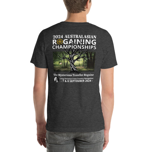 2024 Australasian Rogaining Championship - Graphic - Unisex T-Shirt -Dark Heather